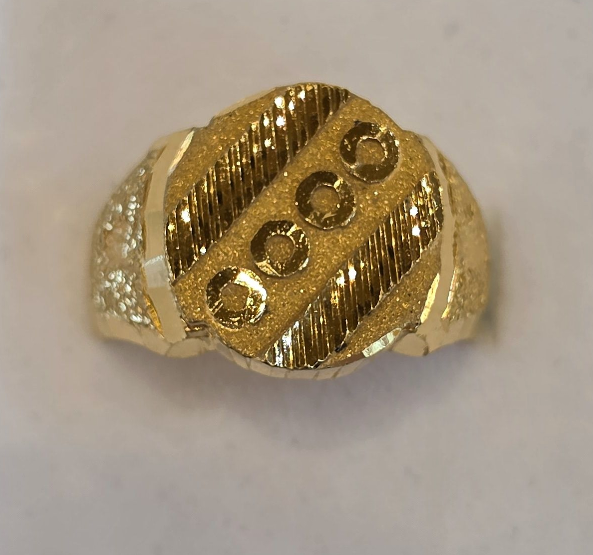 22K Gold Men's Ring