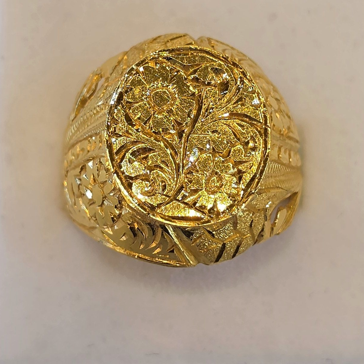 22K Gold Men's Ring