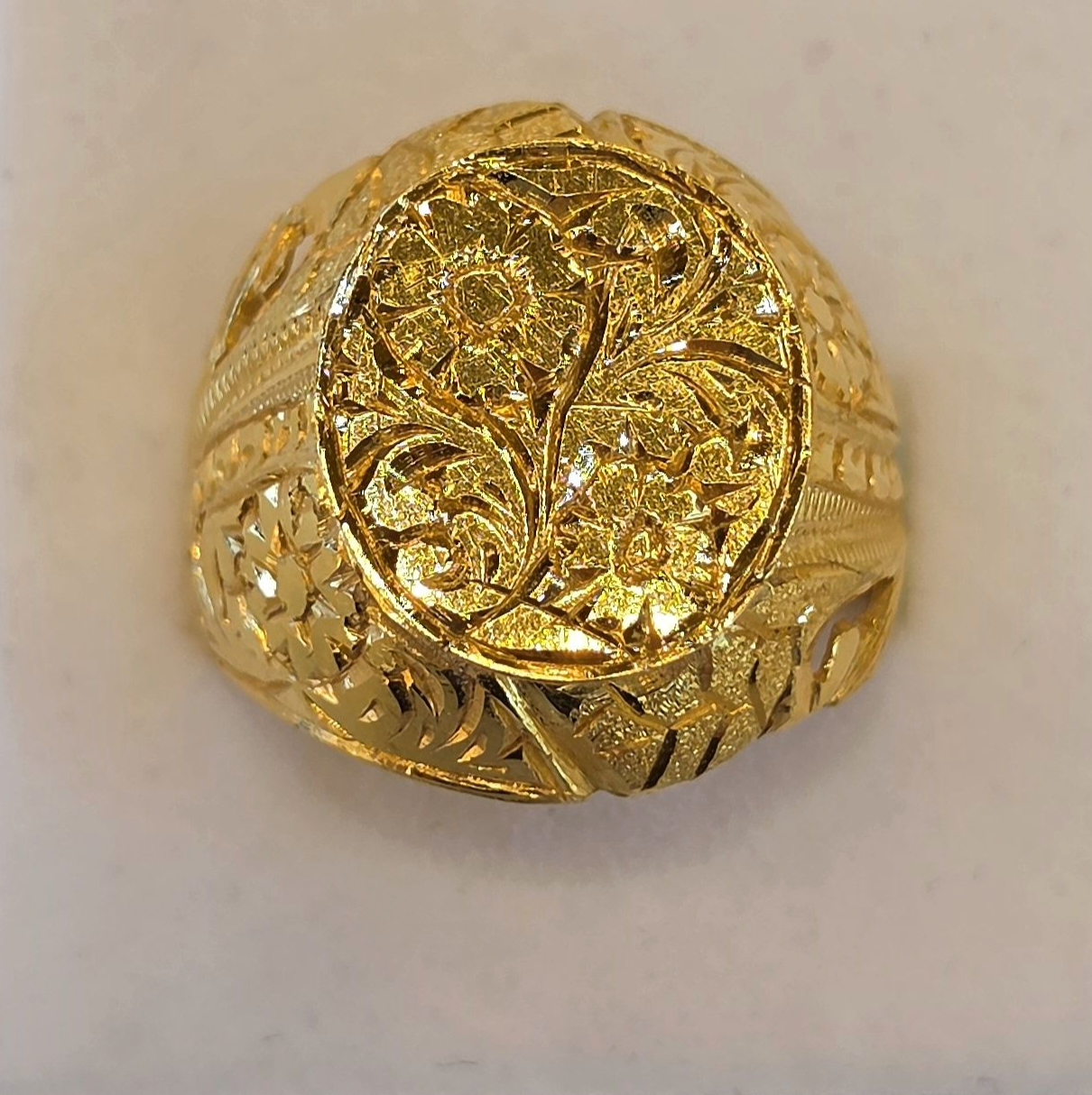 22K Gold Men's Ring