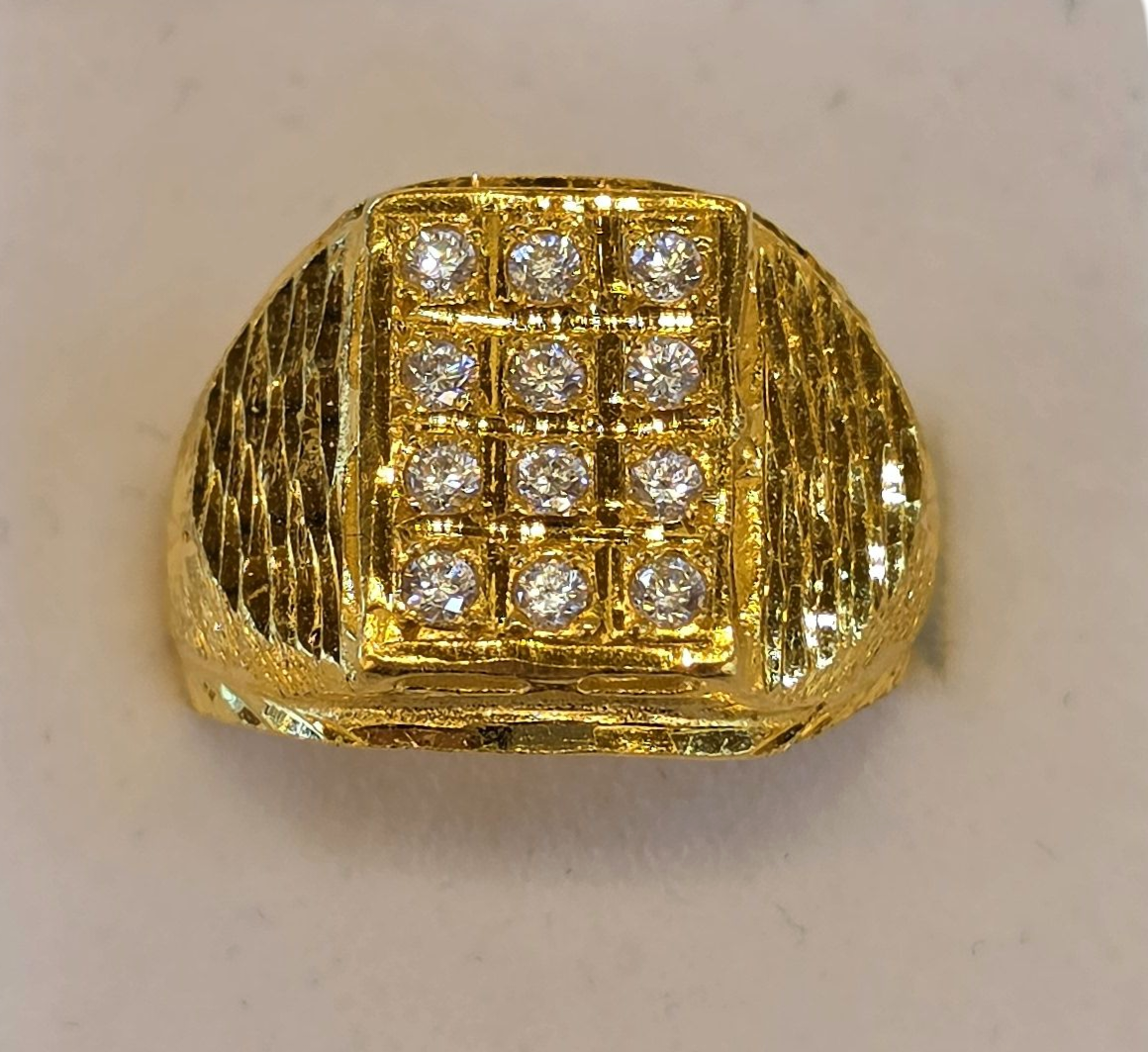 22K Gold Men's Ring