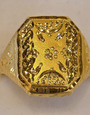 22K Gold Men's Ring