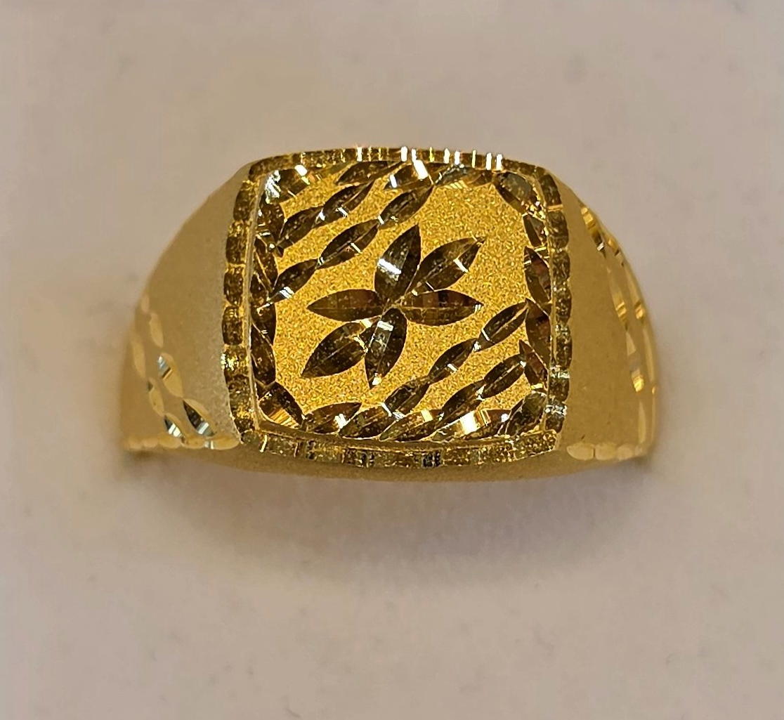 22K Gold Men's Ring