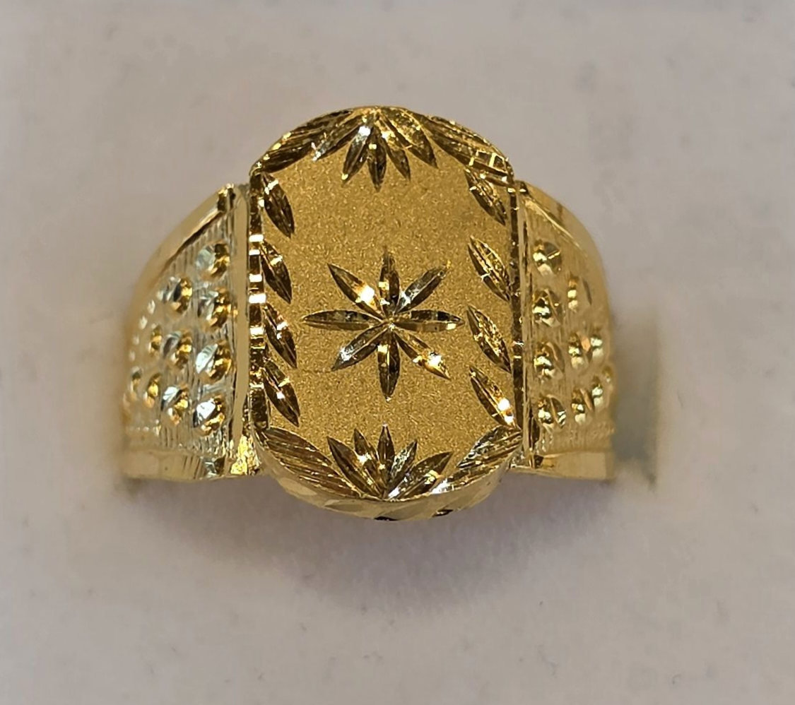 22K Gold Men's Ring