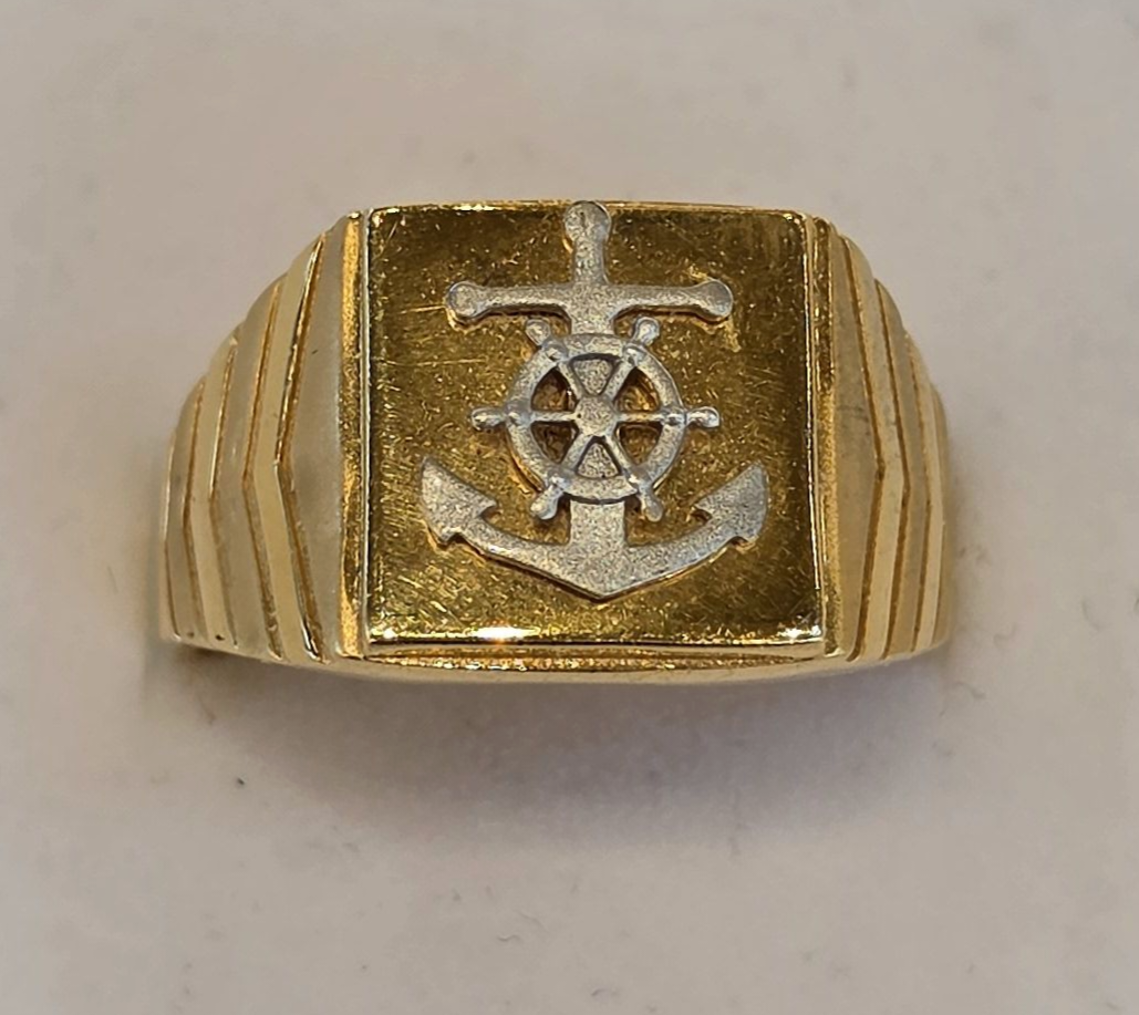 22K Gold Men's Ring