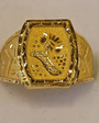 22K Gold Men's Ring