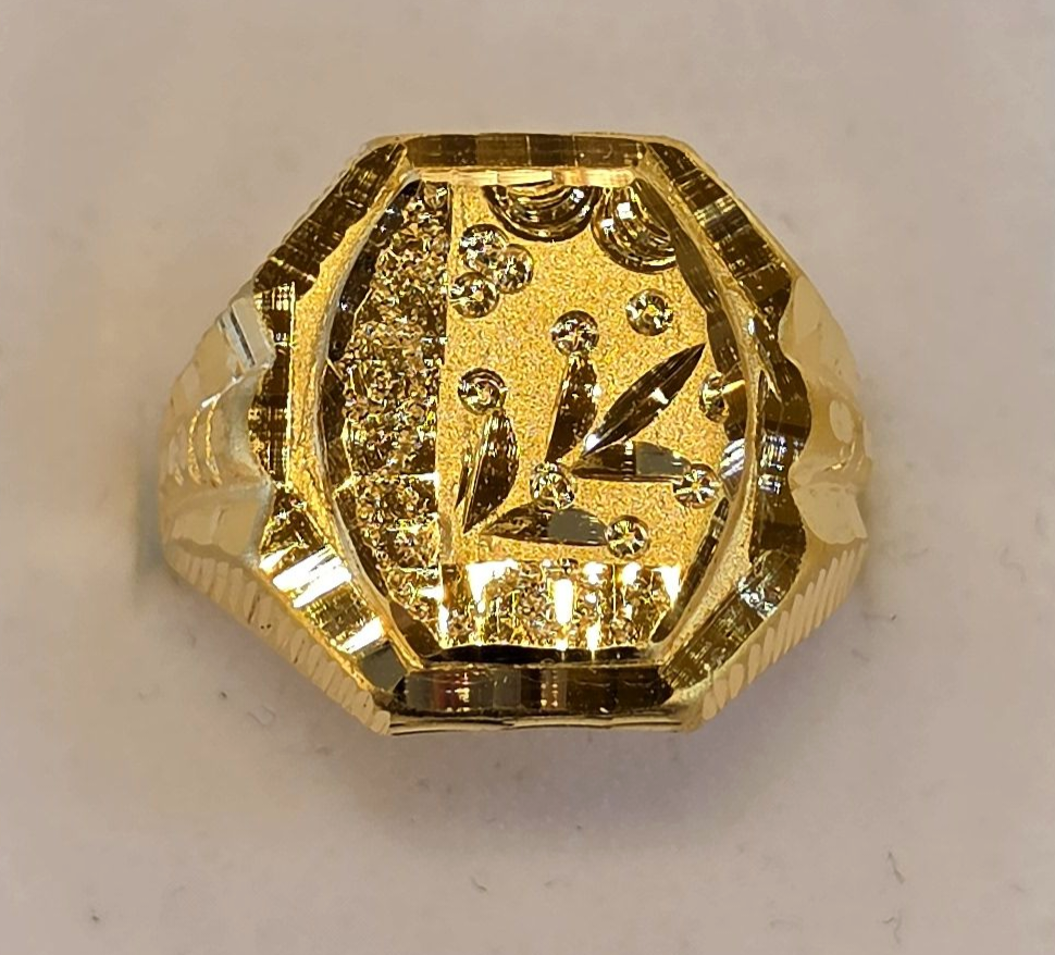 22K Gold Men's Ring