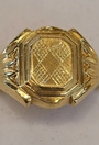 22K Gold Men's Ring