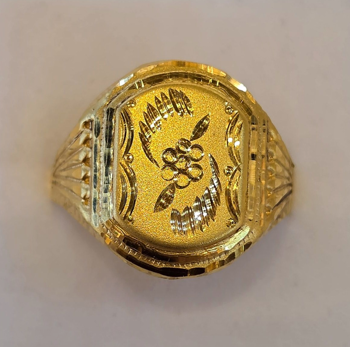 22K Gold Men's Ring
