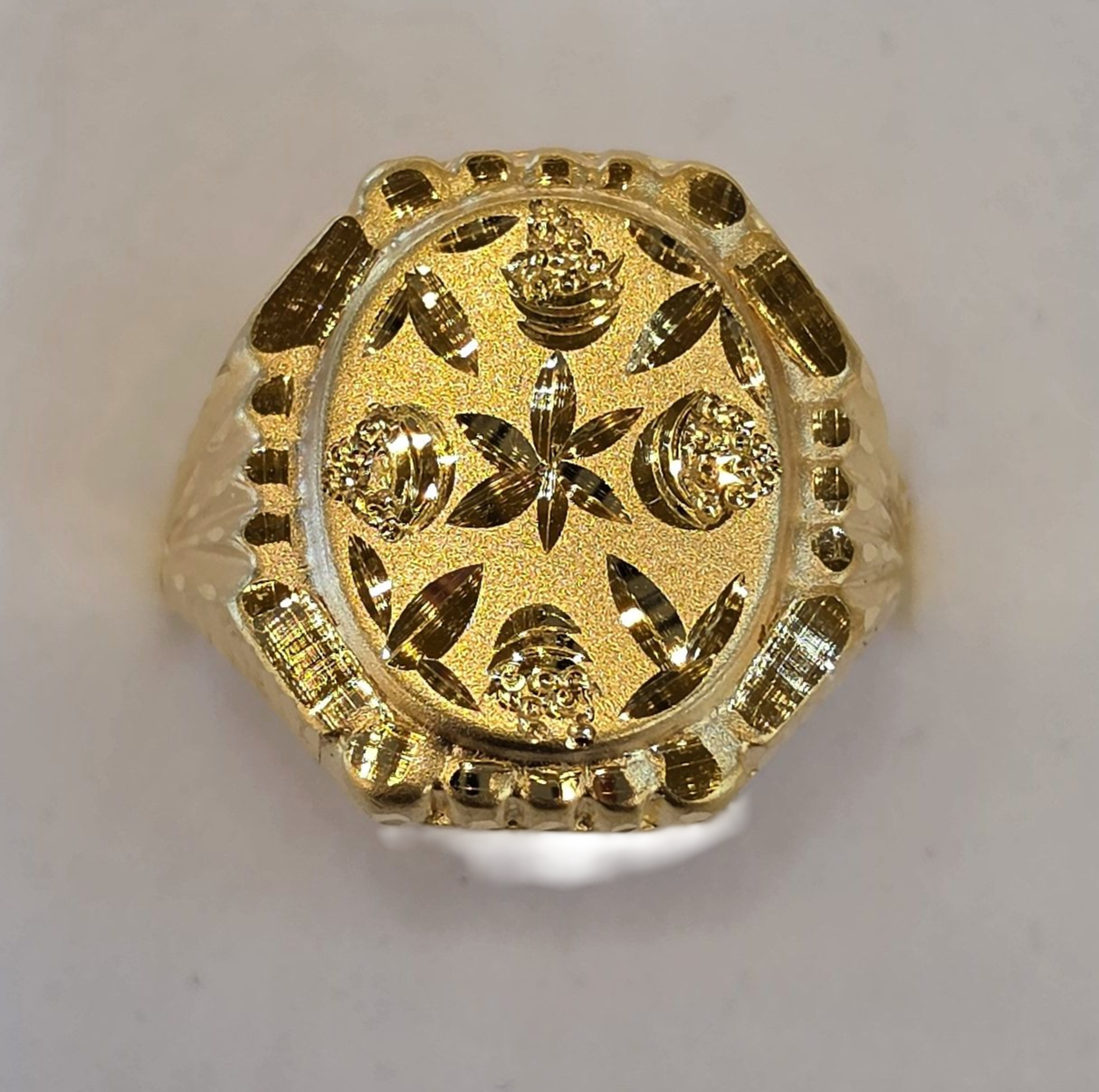 22K Gold Men's Ring