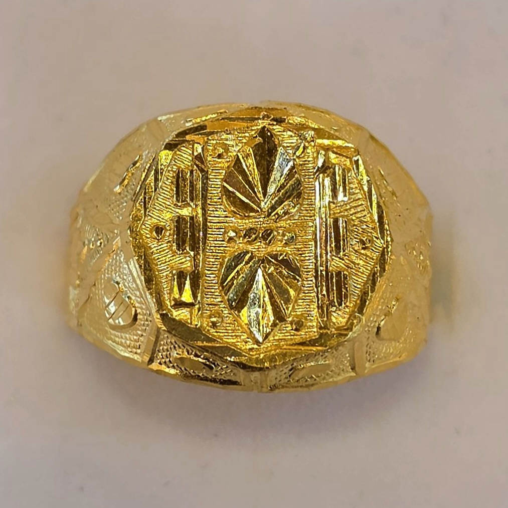 22K Gold Men's Ring