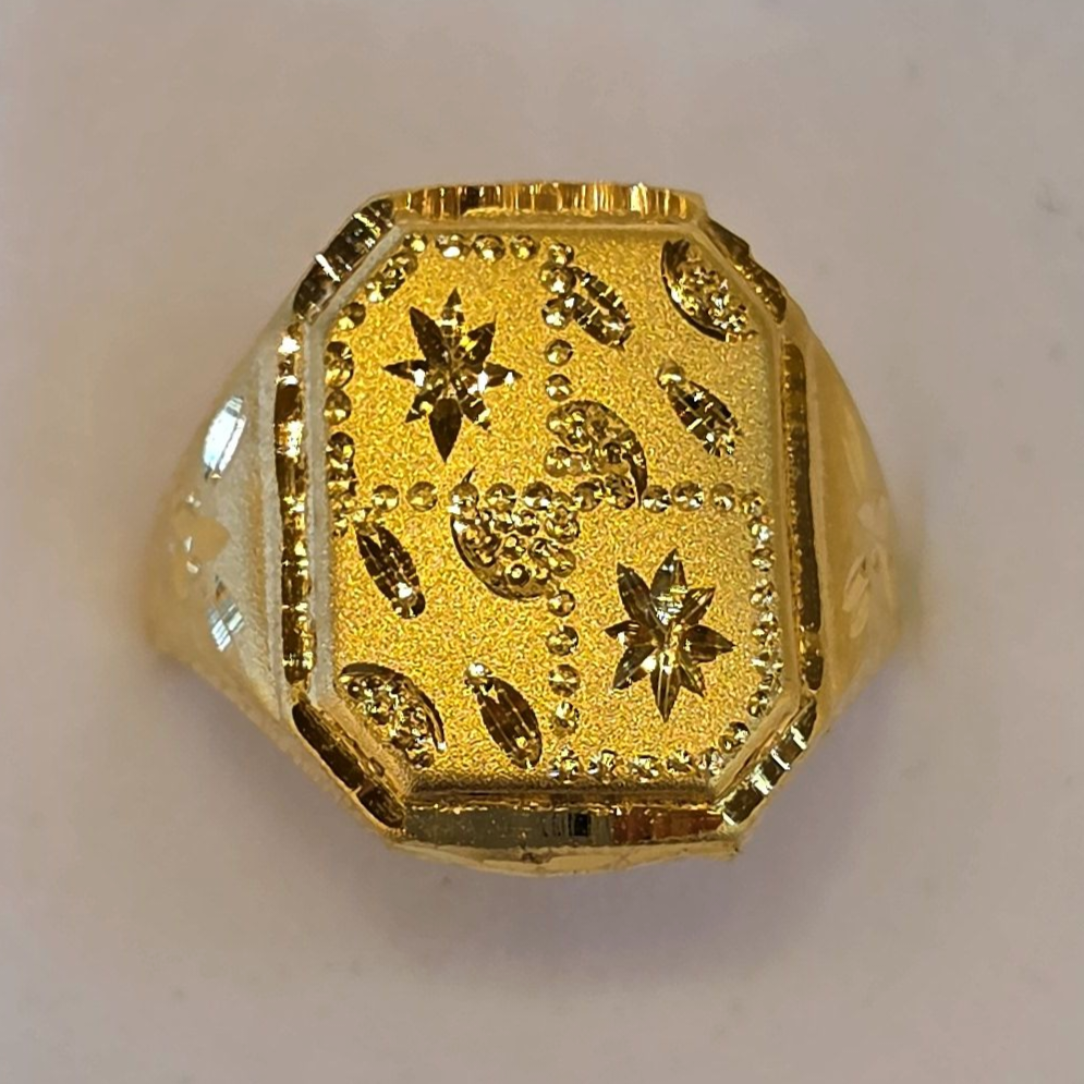 22K Gold Men's Ring