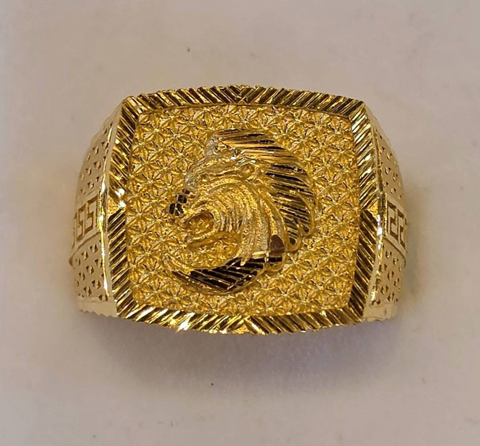 22K Gold Men's Ring