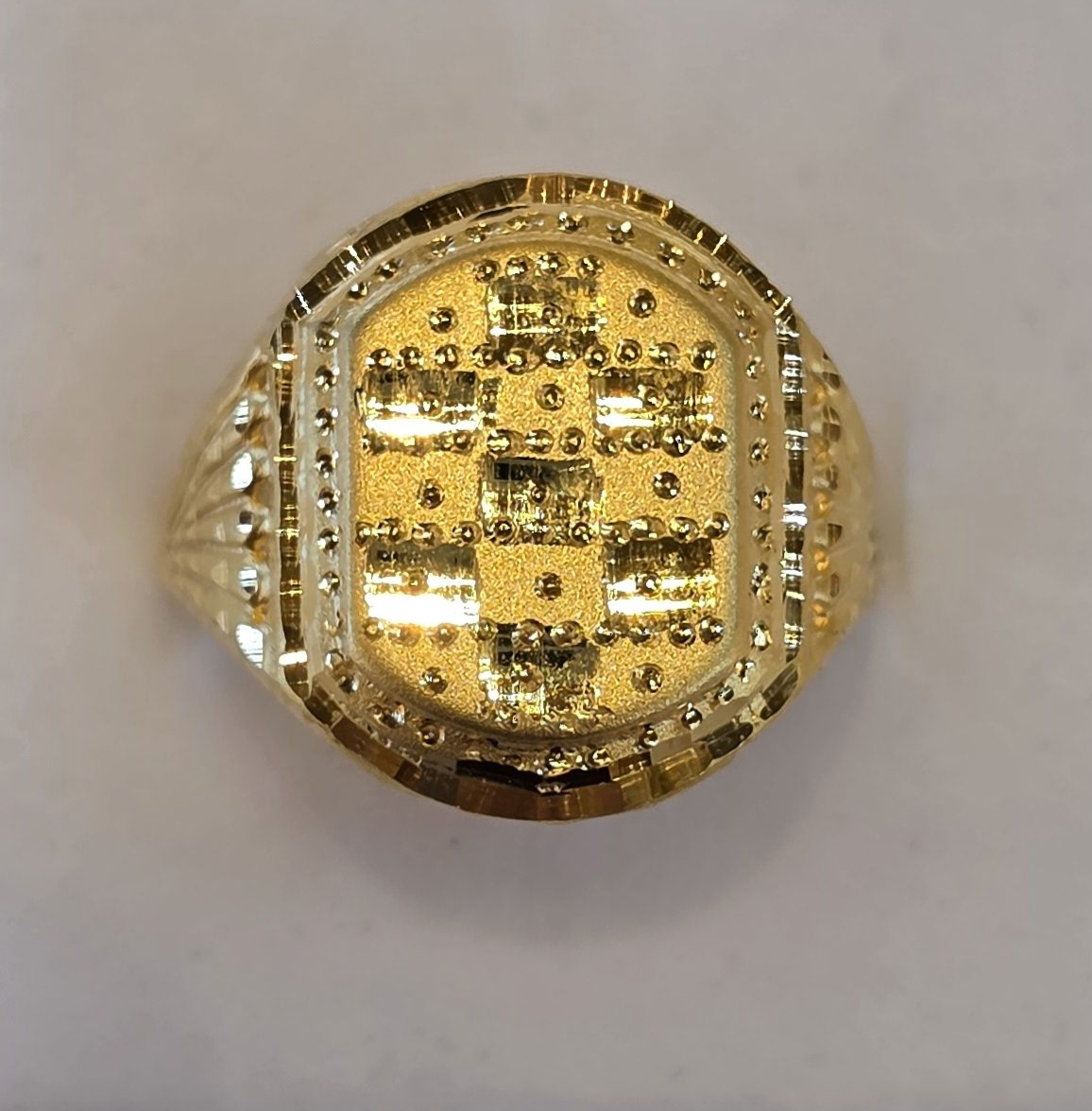 22K Gold Men's Ring