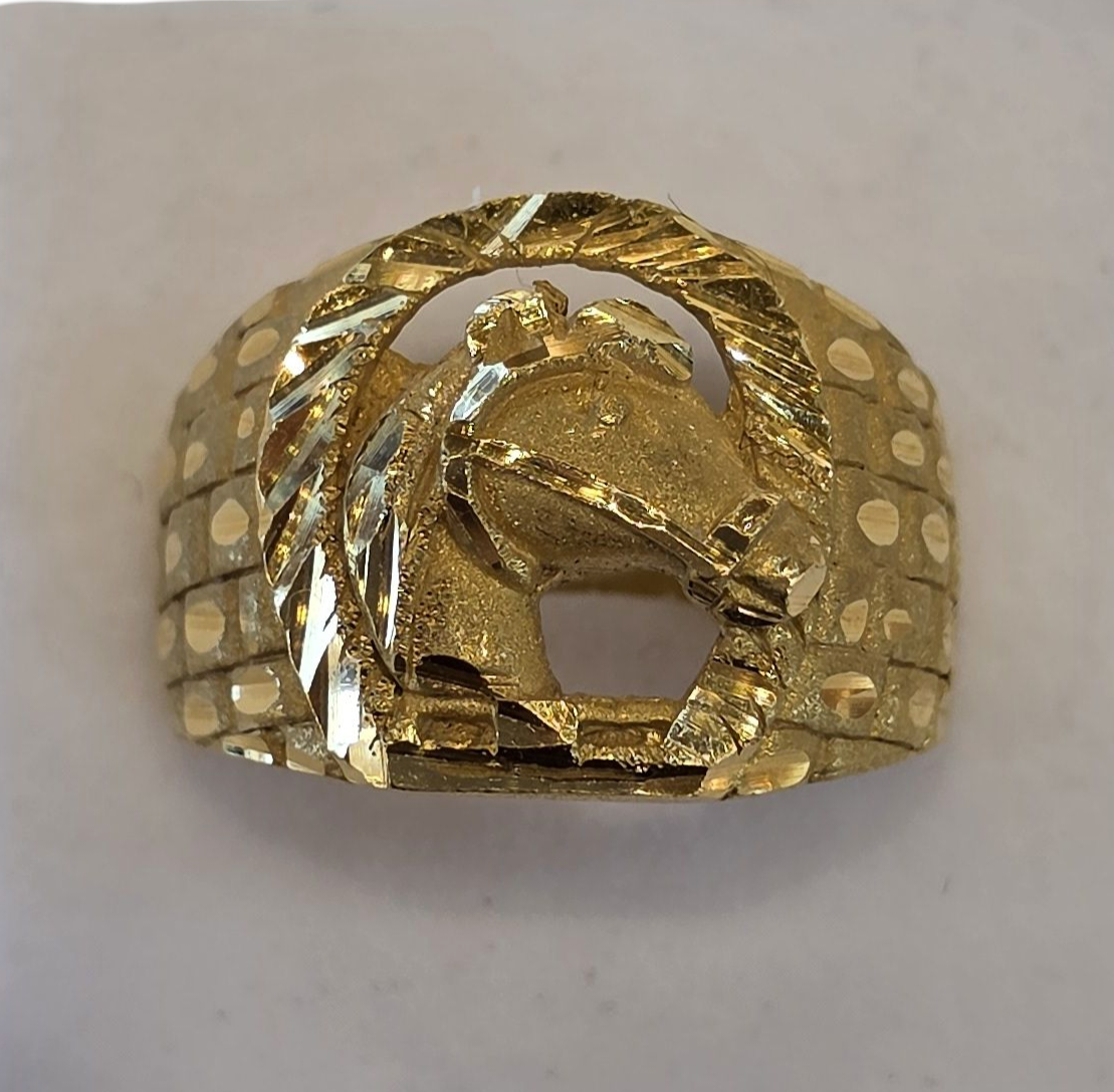22K Gold Men's Ring