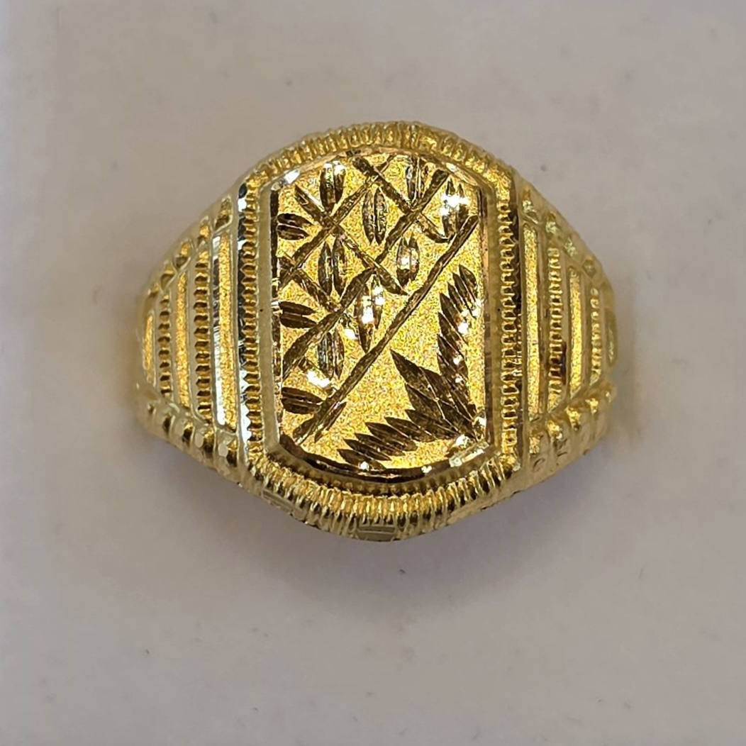 22K Gold Men's Ring
