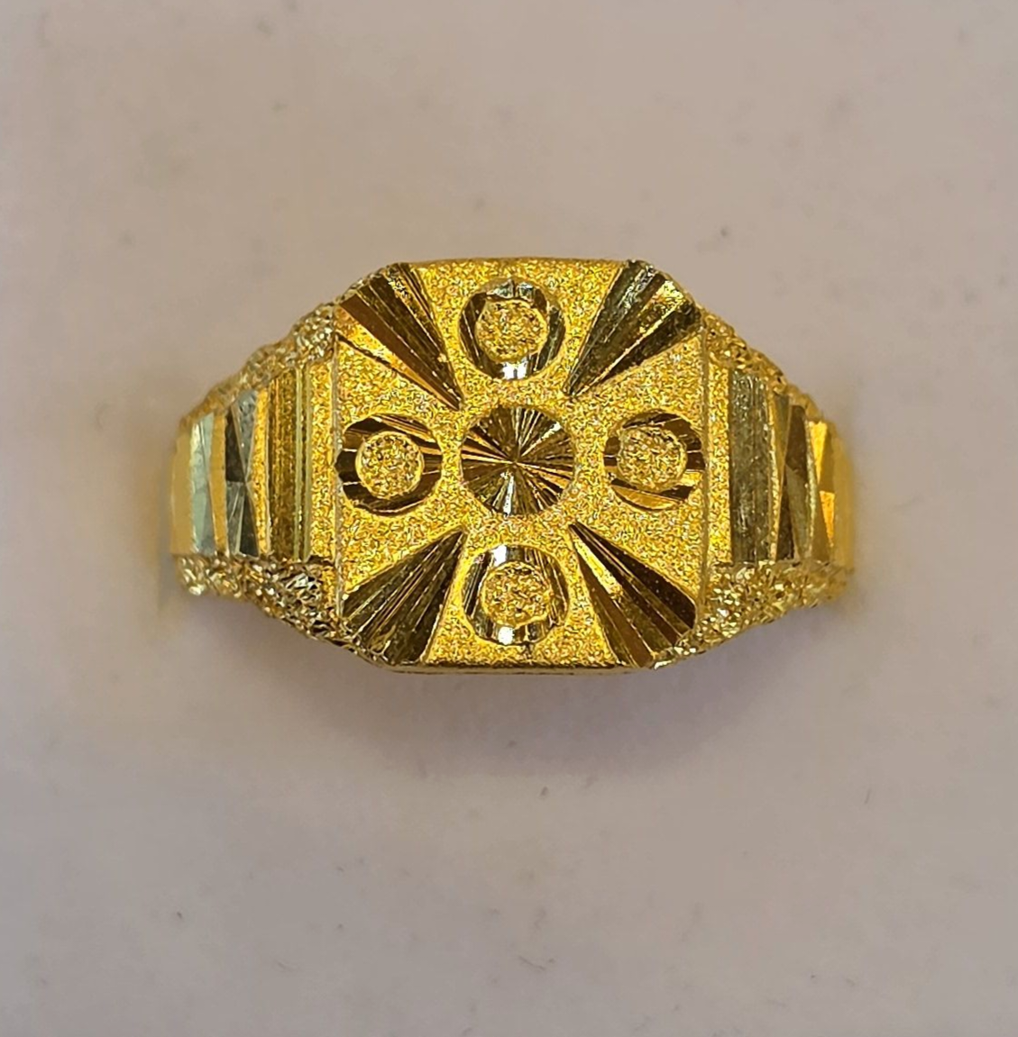 22K Gold Men's Ring