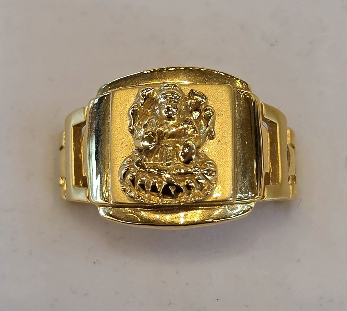22K Gold Men's Ring