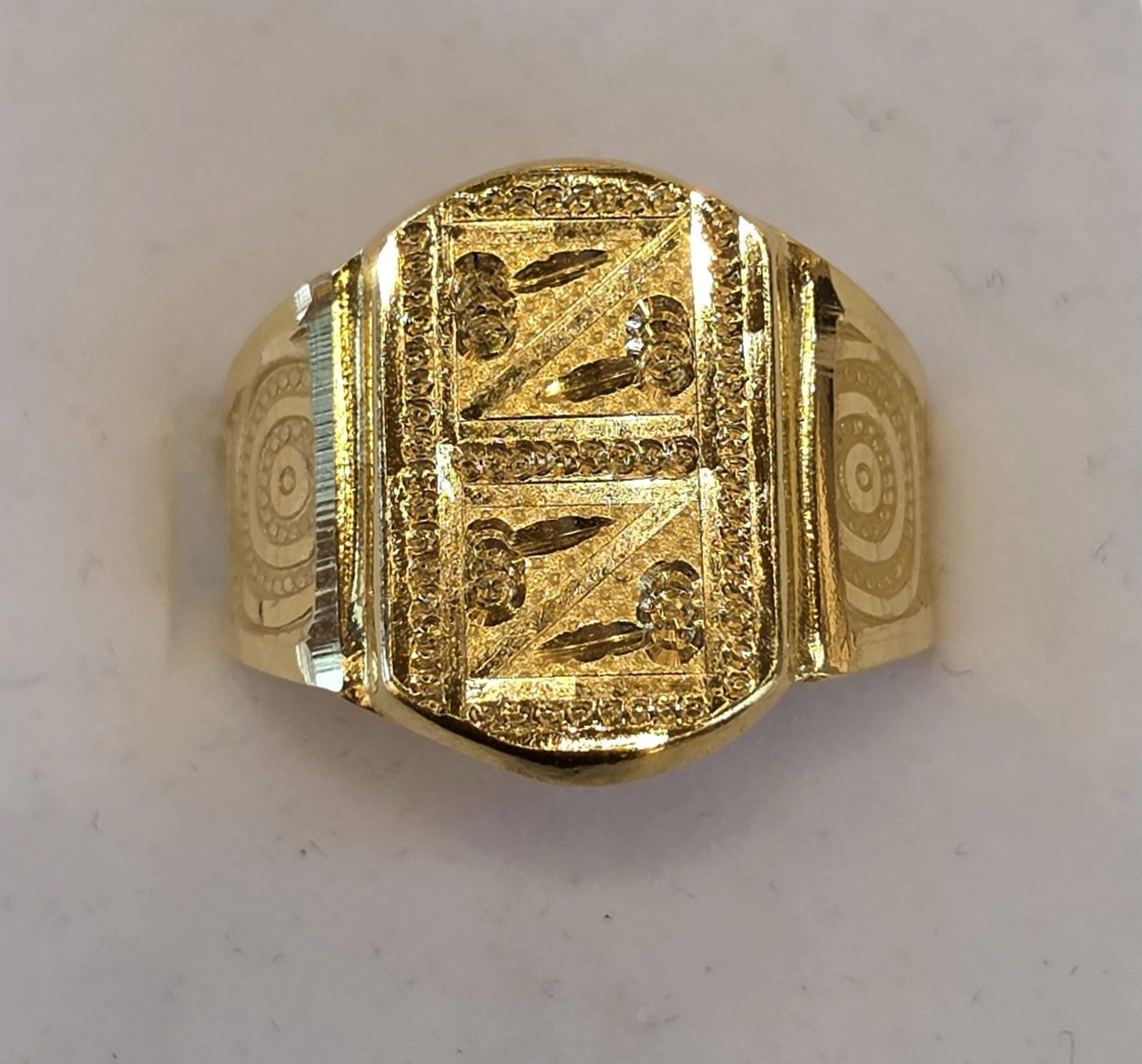 22K Gold Men's Ring