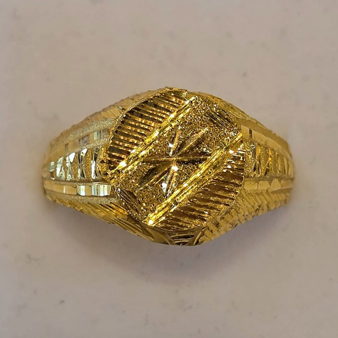 22K Gold Men's Ring