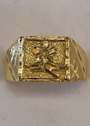 22K Gold Men's Ring