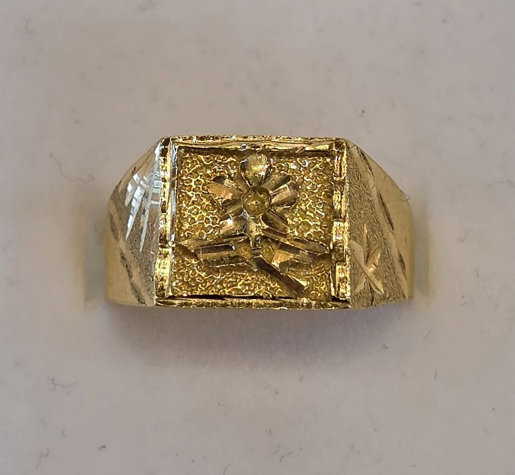22K Gold Men's Ring