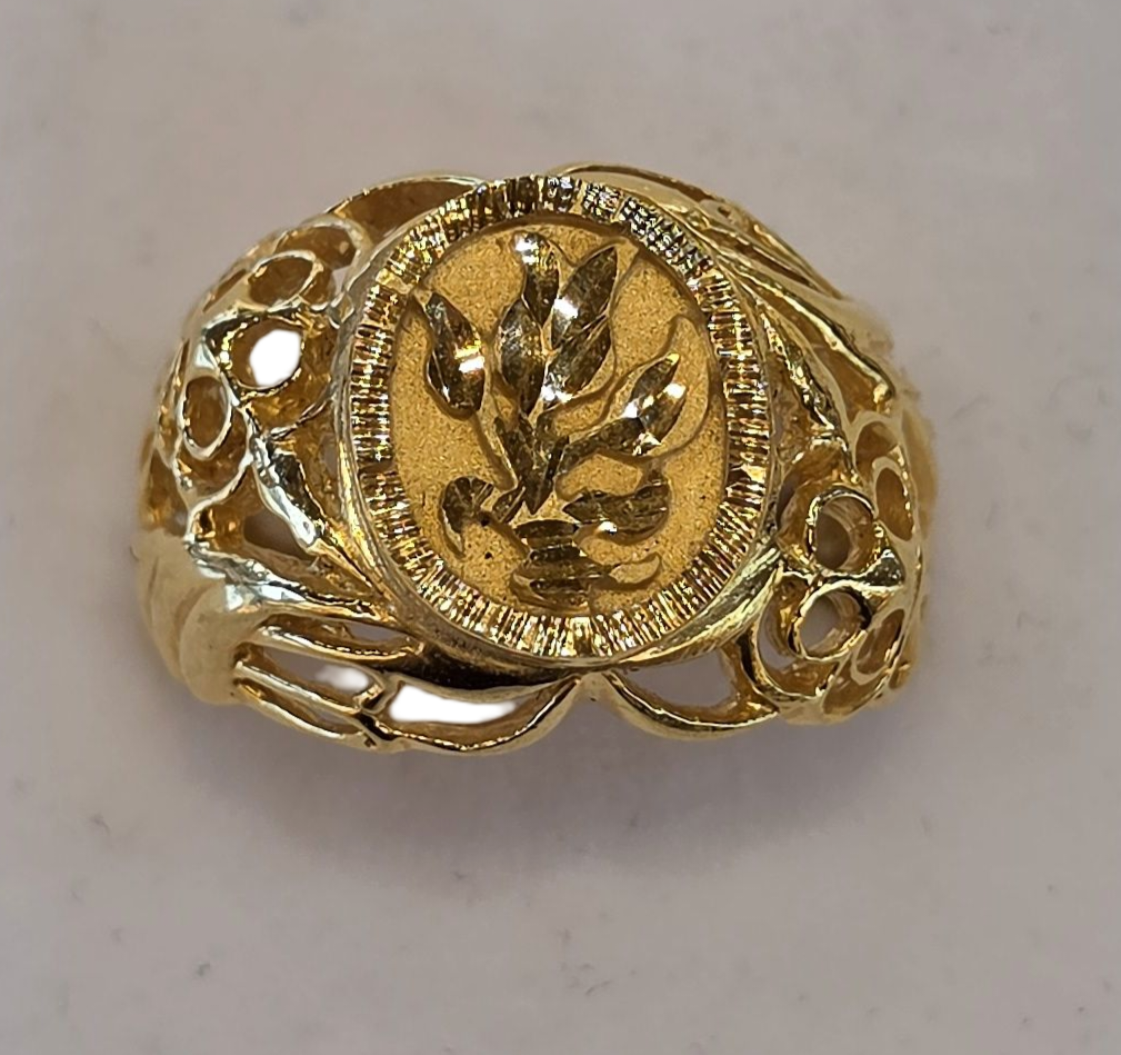 22K Gold Men's Ring