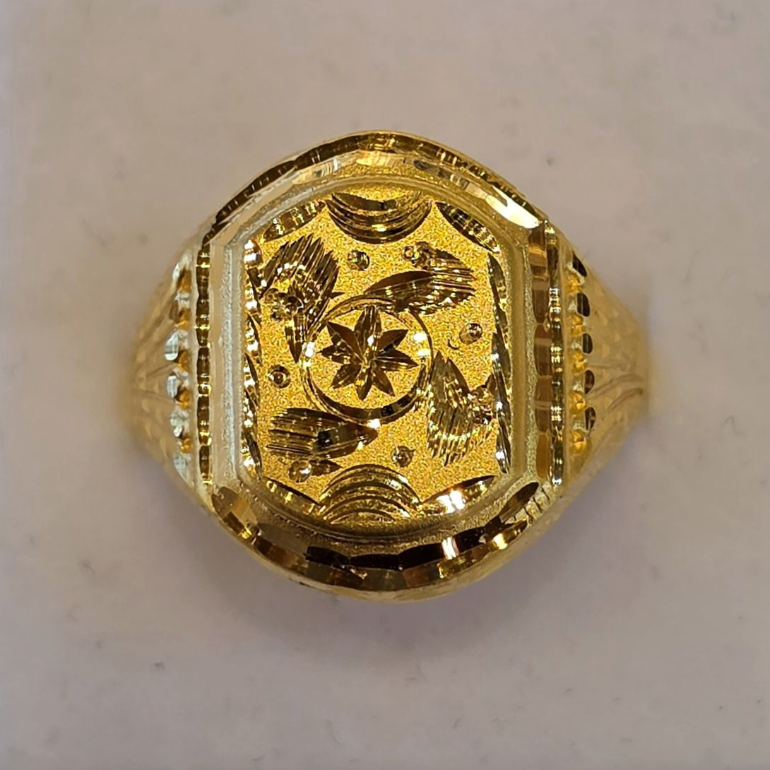 22K Gold Men's Ring