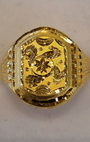 22K Gold Men's Ring