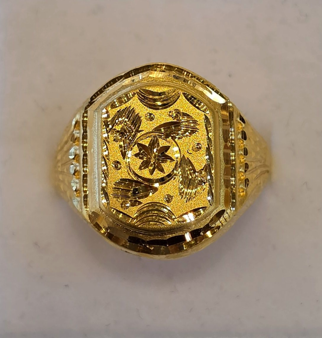 22K Gold Men's Ring