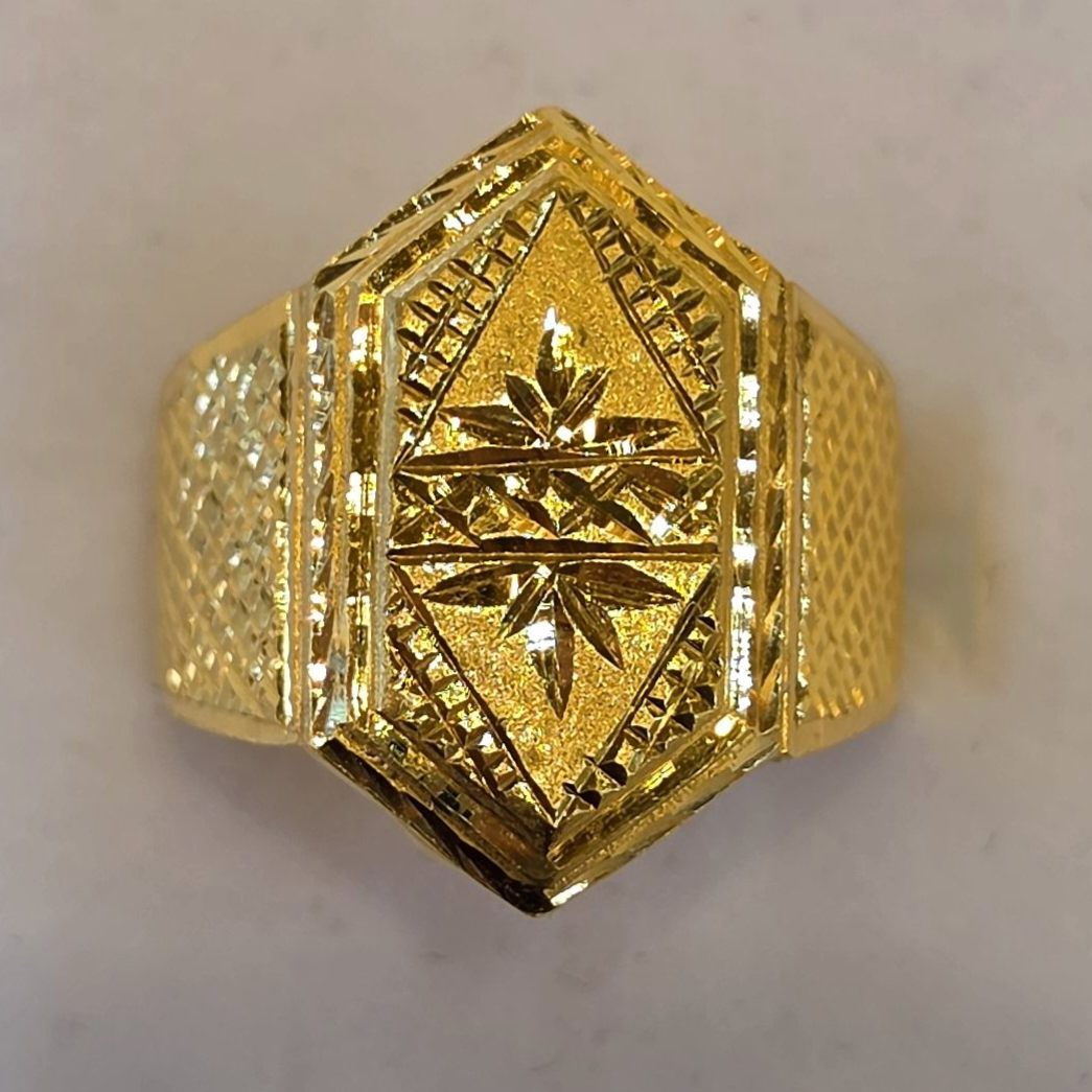 22K Gold Men's Ring