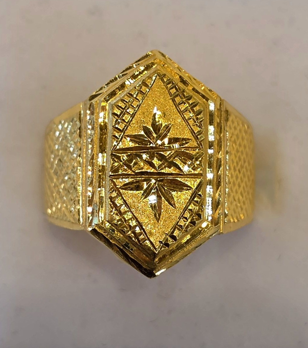 22K Gold Men's Ring