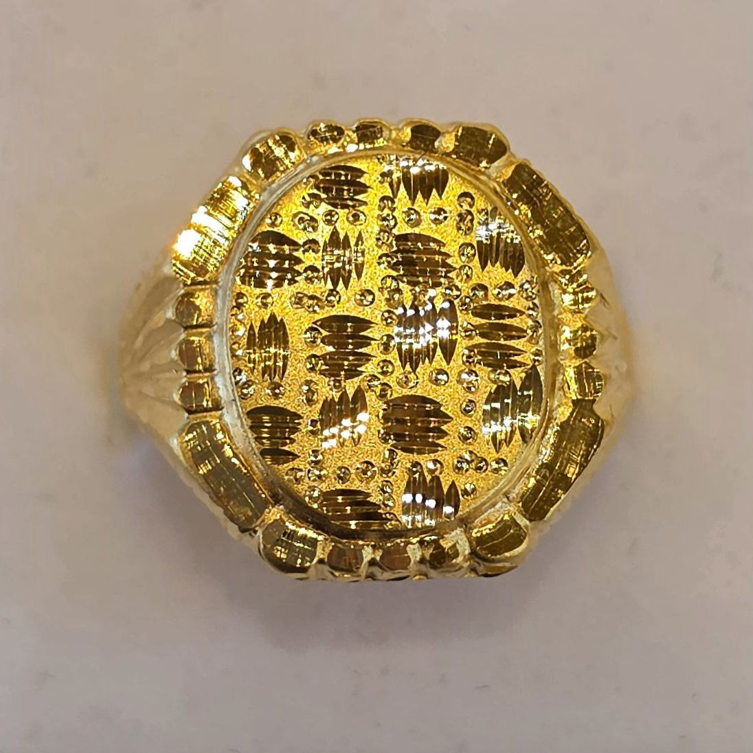 22K Gold Men's Ring
