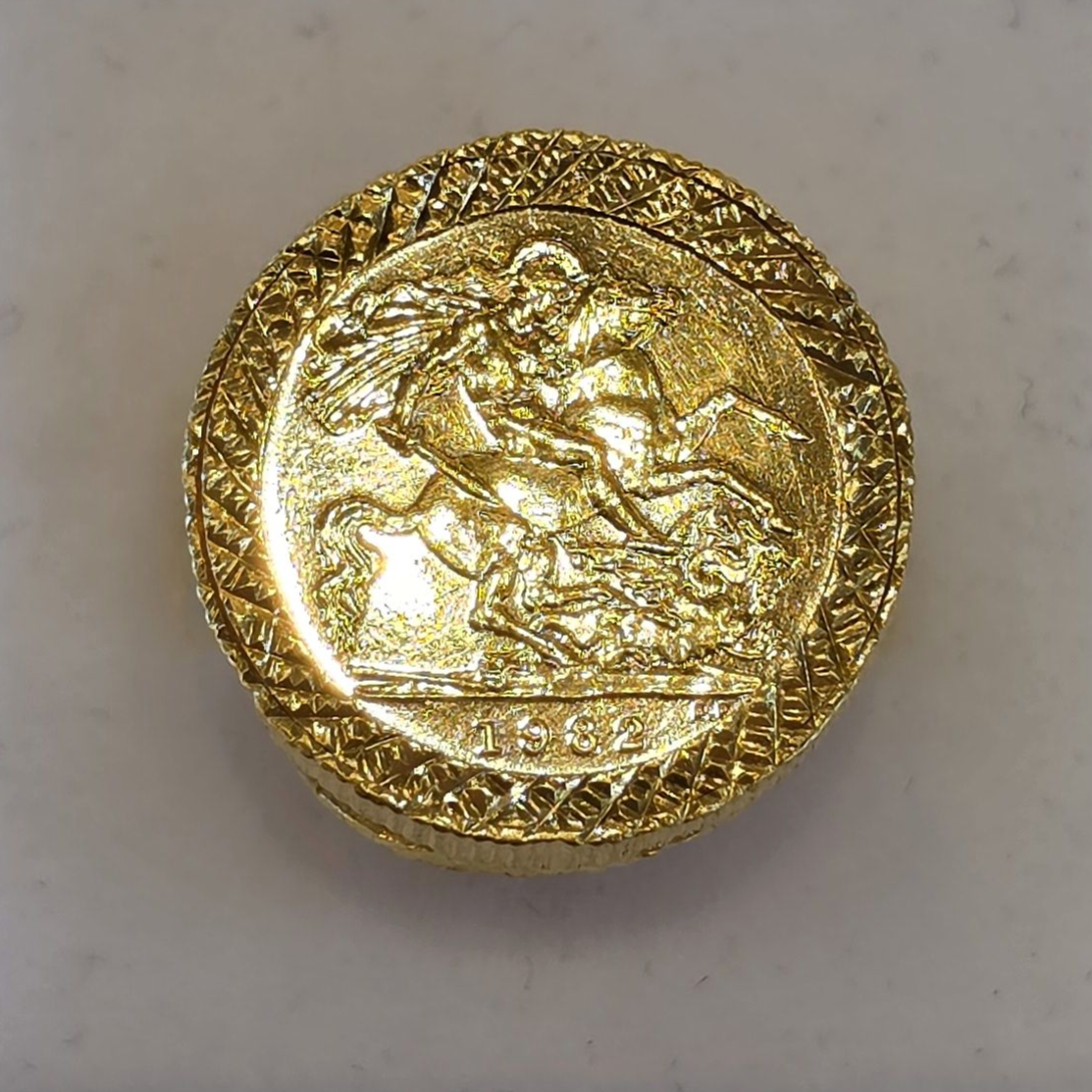 22K Gold Men's Ring