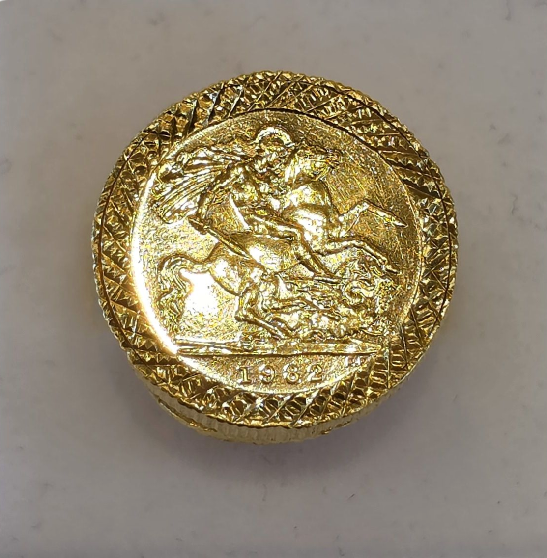 22K Gold Men's Ring