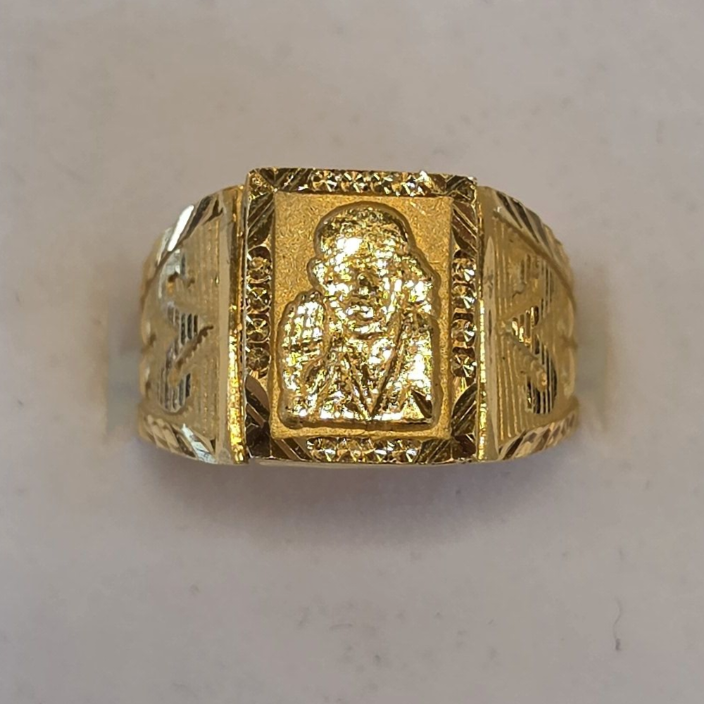 22K Gold Men's Ring