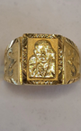 22K Gold Men's Ring