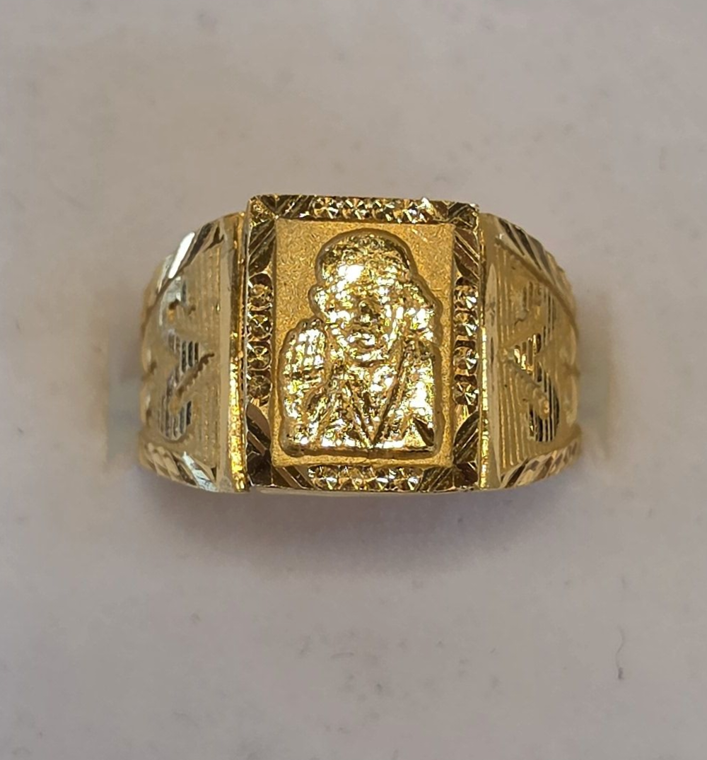 22K Gold Men's Ring