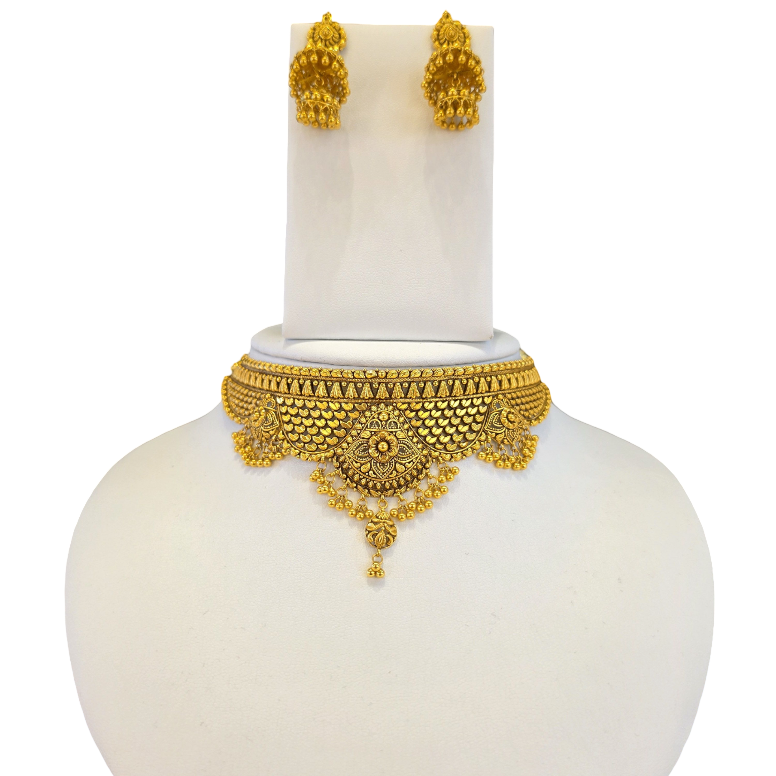 22K Gold Designer Bridal Set