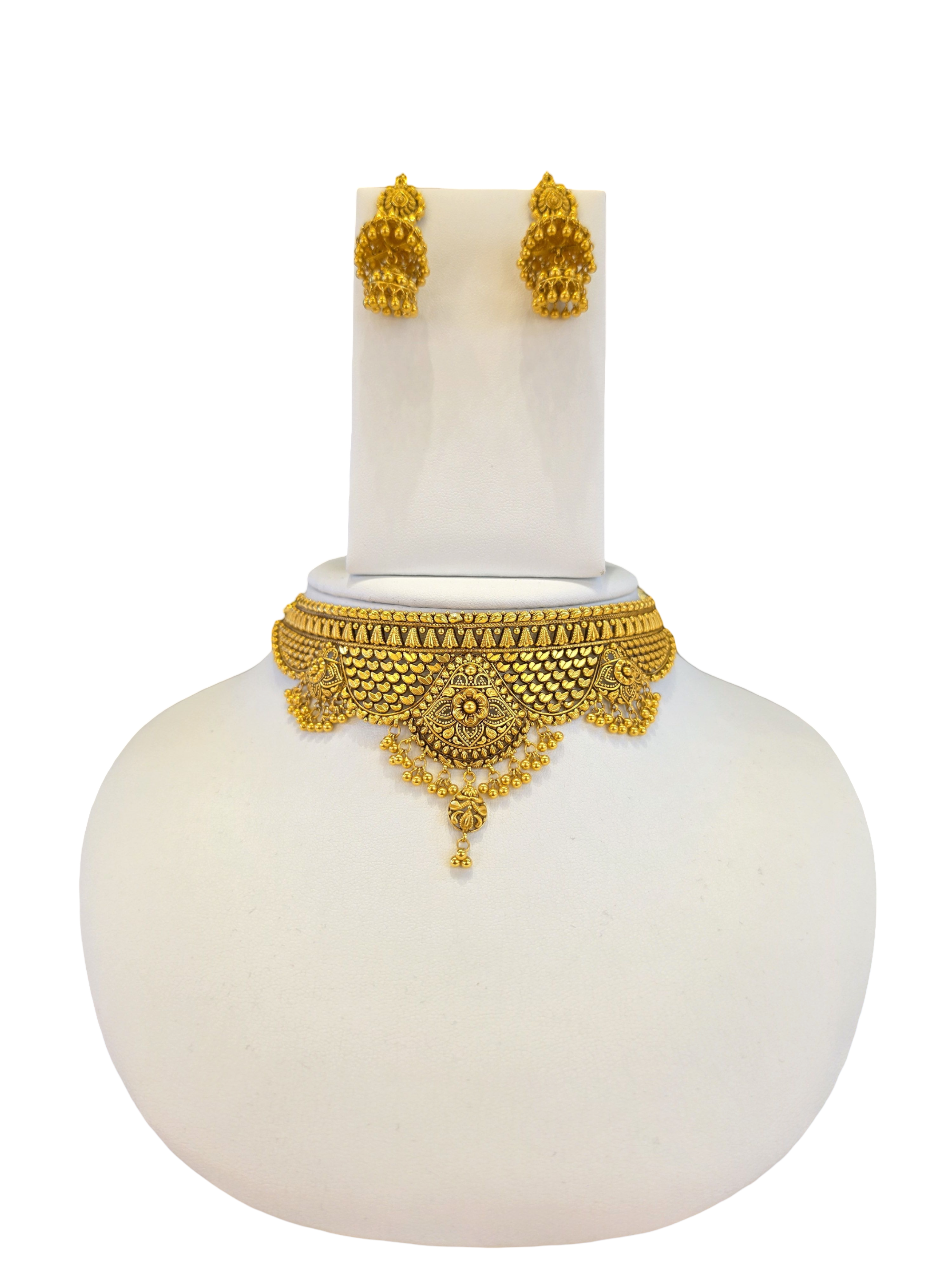 22K Gold Designer Bridal Set