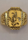 22K Gold Men's Ring