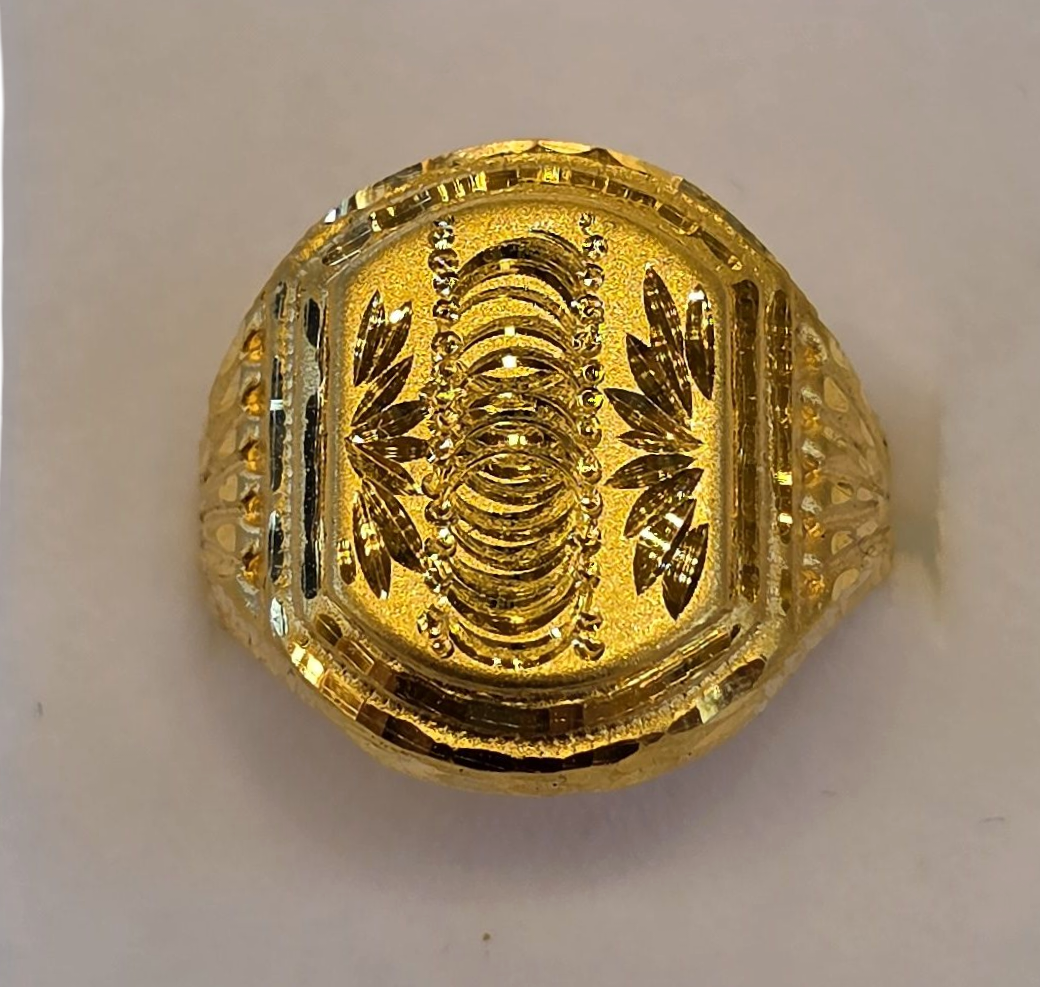22K Gold Men's Ring