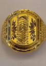 22K Gold Men's Ring