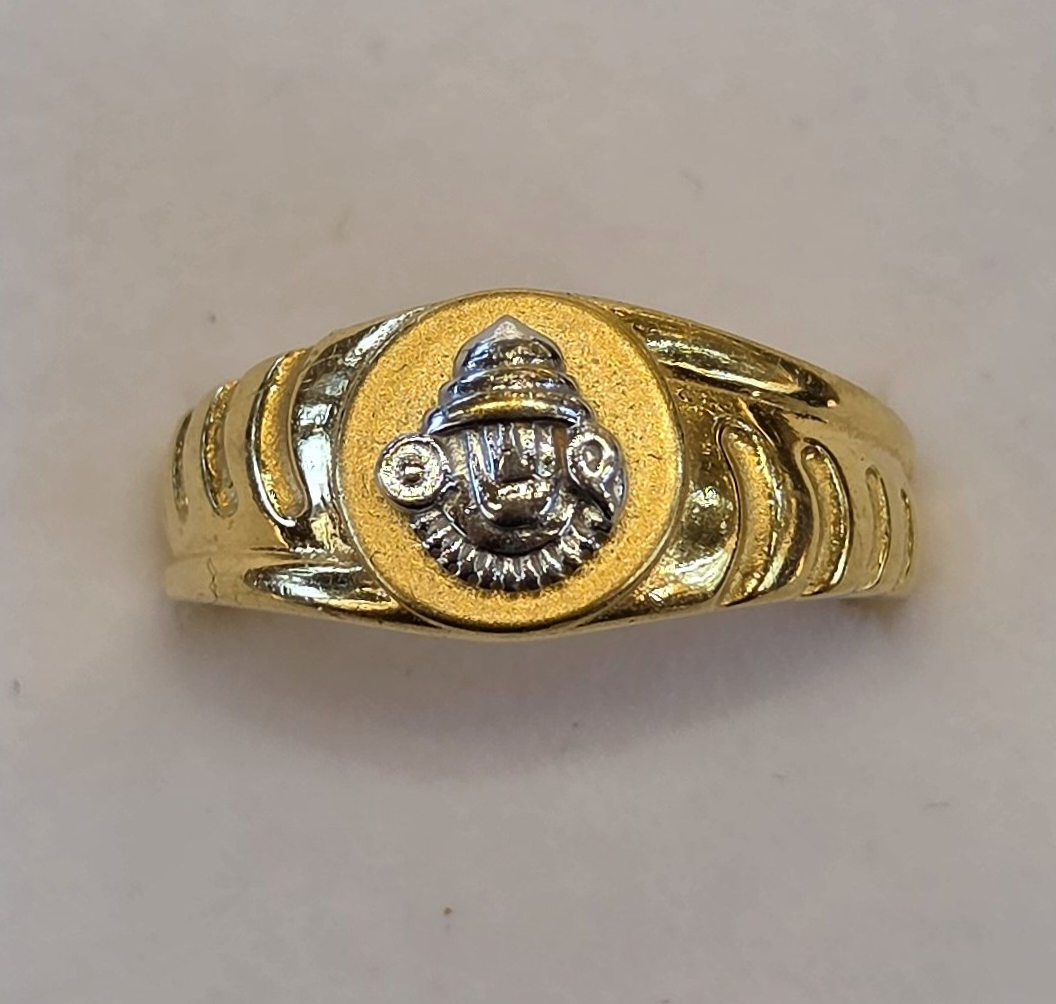 22K Gold Men's Ring