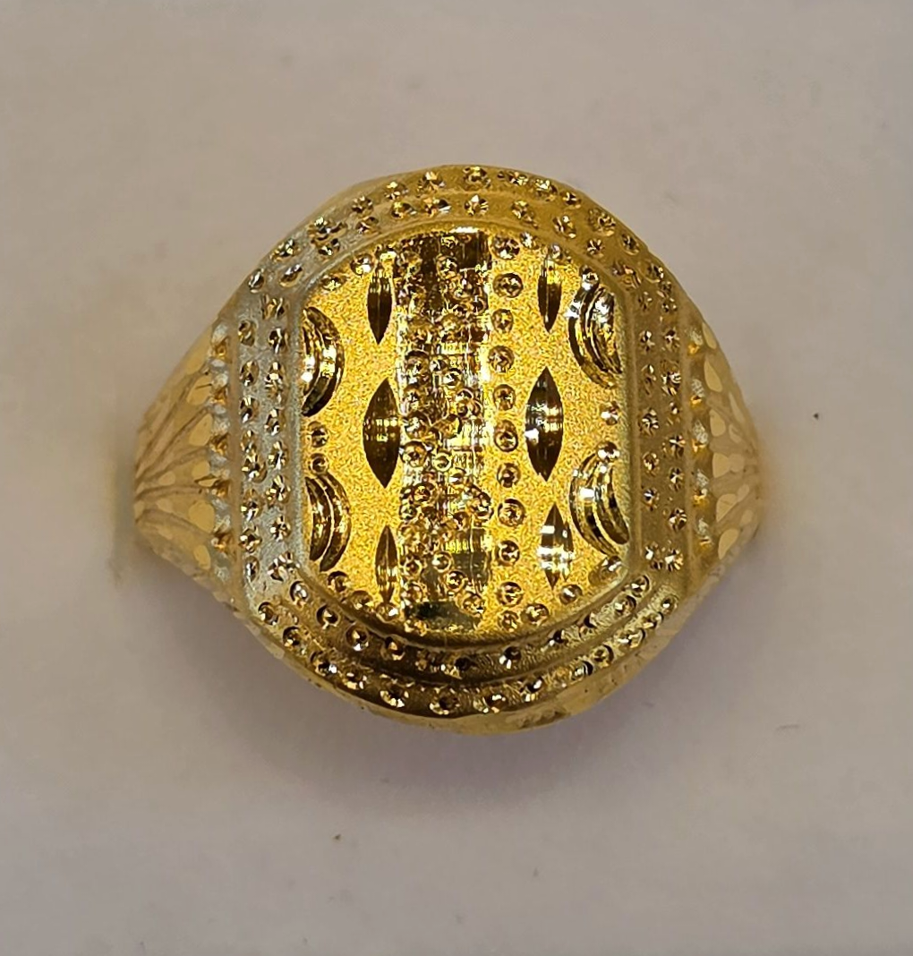 22K Gold Men's Ring