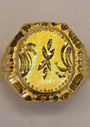 22K Gold Men's Ring