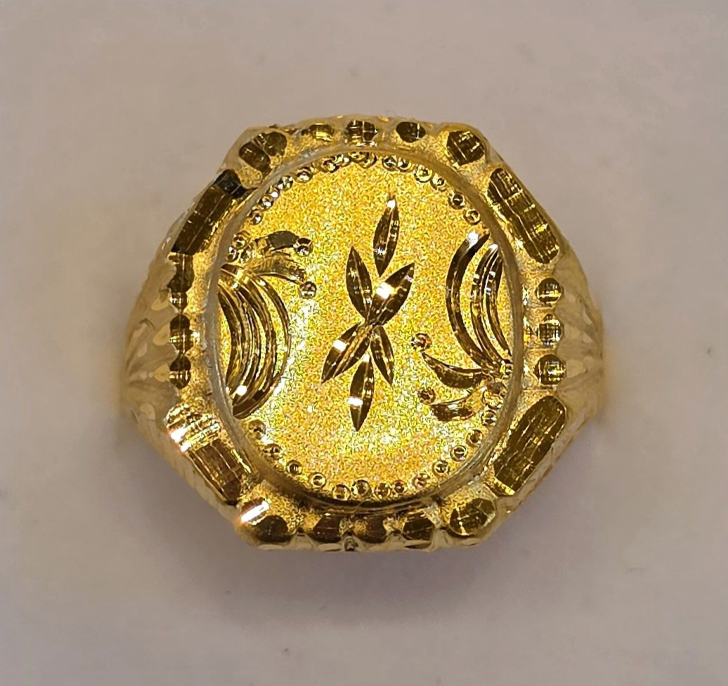 22K Gold Men's Ring