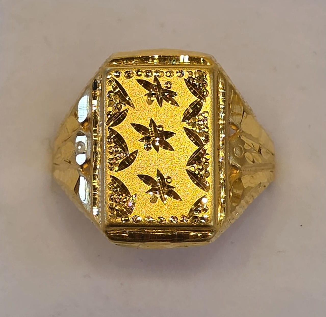 22K Gold Men's Ring