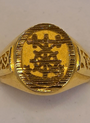 22K Gold Men's Ring