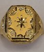 22K Gold Men's Ring