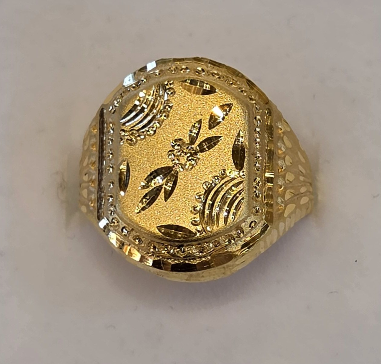 22K Gold Men's Ring